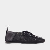 Ballerines Sporty - Ganni - Synthétique - Noir