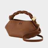 Sac À Main Bou Mini Butter - Ganni - Synthétique - Marron