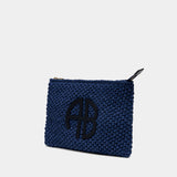 Pochette Rio - ANINE BING - Synthétique - Bleu