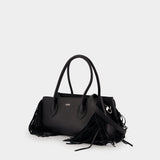 Sac Porté Épaule Fringe Honey 40 - Amiri - Cuir - Noir