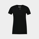 T-Shirt Orb Peru' - Vivienne Westwood - Coton - Noir