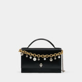Sac À Bandoulière T.h.medium Skull - Alexander McQueen - Cuir - Noir