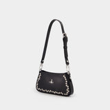 Sac Porté Épaule Tasha - Vivienne Westwood - Cuir - Noir