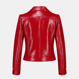 Jacket Reedition - Courreges - Vinyle - Rouge