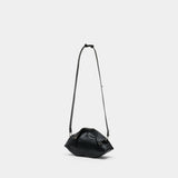 Pochette Manta - Alexander McQueen - Cuir - Noir