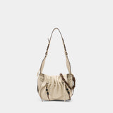 Sac Porté Épaule Bolton Hobo - Isabel Marant - Cuir - Blanc