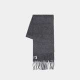 Écharpe - Acne Studios - Laine - Gris
