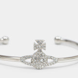 Bracelet Grace Open Bangle - Vivienne Westwood - Métal - Argenté