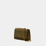 Sac Porté Épaule The Slim Dual Chain - Marc Jacobs - Cuir - Vert
