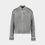 Knitwear Sapa Knit W Zip Cardigan - RAINS - Synthétique - Gris