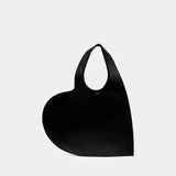 Cabas Double Heart - Coperni - Cuir - Noir