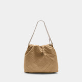 Sac Porté Épaule Fleming - Tory Burch - Synthétique - Beige