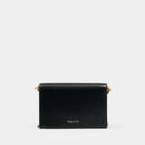 Sac À Bandoulière Small Skull - Alexander McQueen - Cuir - Noir
