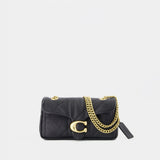 Sac Porté Épaule Soft Quilted Tabby 20 - Coach - Cuir - Noir