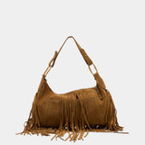Pochette Epaule - Vanessa Bruno - Cuir - Marron
