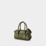 Sac À Bandoulière Bettina Mini - Vivienne Westwood - Cuir - Kaki