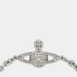 Collier Mini Chain - Vivienne Westwood - Métal - Noir