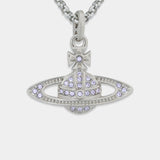 Collier Mini Bas Relief - Vivienne Westwood - Métal - Violet