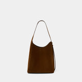 Sac Porté Épaule Romy - Tory Burch - Cuir - Marron