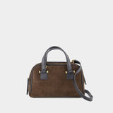 Sac À Main Georges Small Bowling - AMI Paris - Cuir - Marron