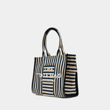 The Large Tote - Marc Jacobs - Coton - Bleu