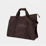 Cabas Gym Recuperation - A.P.C. - Coton - Marron