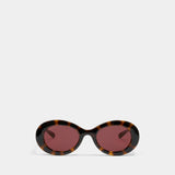 Lunettes De Soleil Gg2026s - Gucci - Synthétique - Marron