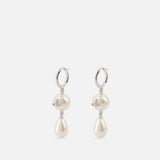 Boucles D'oreilles Martha - Vivienne Westwood - Métal - Argenté