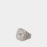 Bague Champion Crystal Eye en Argent et Cristal