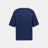 Polo Gots Varsity Relax - Kenzo - Coton - Bleu