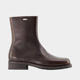 Bottines Camion - OUR LEGACY - Cuir - Marron
