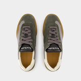 Sneakers Bars M - Acne Studios - Cuir - Gris
