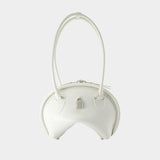 Sac À Main Bowlina Small R - Acne Studios - Cuir - Blanc