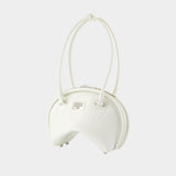Sac À Main Bowlina Small R - Acne Studios - Cuir - Blanc