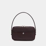 Sac Porté Épaule Camero Party - Acne Studios - Cuir - Marron