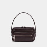 Sac Porté Épaule Camero Party - Acne Studios - Cuir - Marron