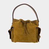 Sac À Bandoulière Multipocket - Acne Studios - Cuir - Marron