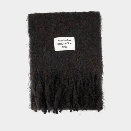 Écharpe - Acne Studios - Laine - Noir