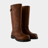 Bottes Beshay Saian - Acne Studios - Cuir - Marron