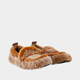 Ballerines Bojan - Acne Studios - Shearling - Orange