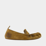 Ballerines - Acne Studios - Cuir - Kaki