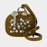 Wallet Camero Clip Rivets - Acne Studios - Cuir - Kaki