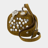 Wallet Camero Clip Rivets - Acne Studios - Cuir - Kaki