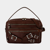 Sac Porté Épaule Camero Camera Belts - Acne Studios - Cuir - Marron