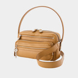 Sac Porté Épaule Camero Party V - Acne Studios - Cuir - Marron