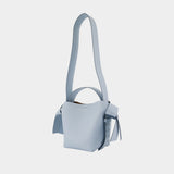 Cabas Musubi Mini R - Acne Studios - Cuir - Bleu
