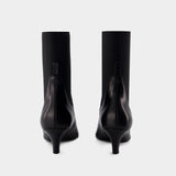 Bottes The Mid Heel - TOTEME - Cuir - Noir