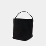 Cabas Belted - TOTEME - Cuir - Marron Foncé