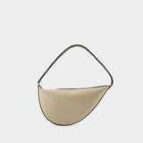 Sac Porté Épaule Scoop - TOTEME - Cuir - Beige