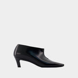 Bottines The Wide Shaft - TOTEME - Cuir - Noir